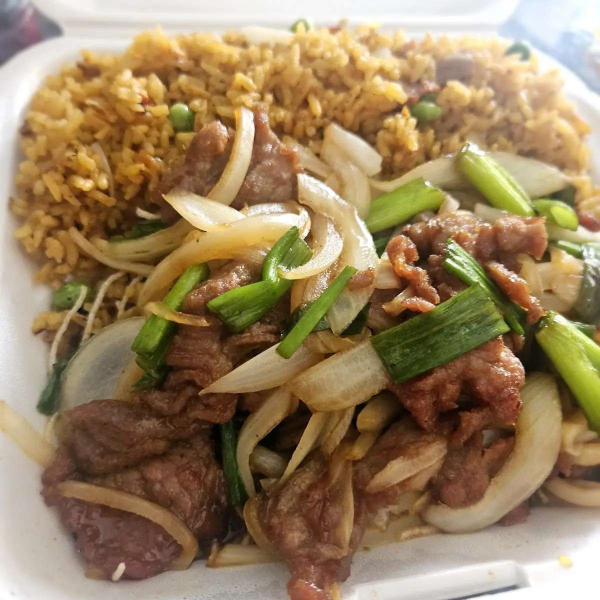 mongolian beef 蒙古牛